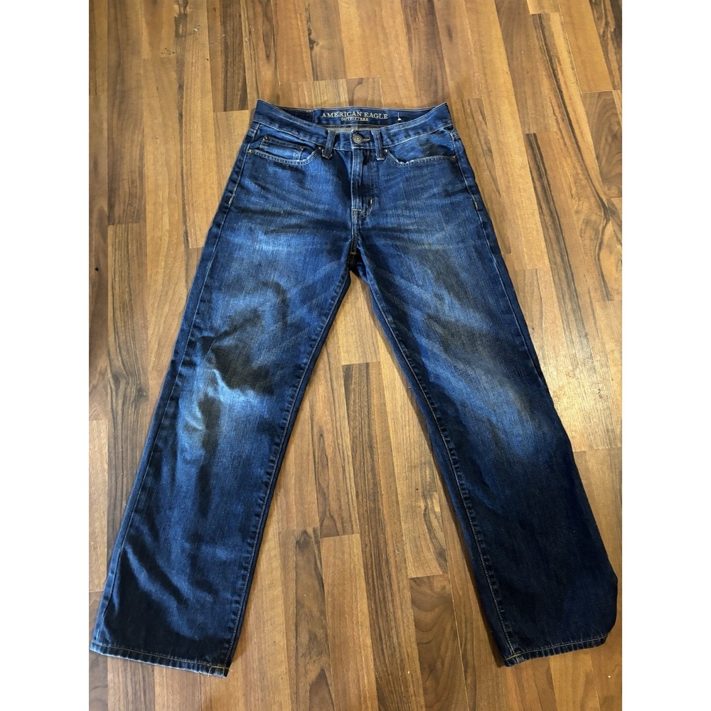 American Eagle Outfitters Men's Denim Jeans Distressed 28x30 Straight Leg